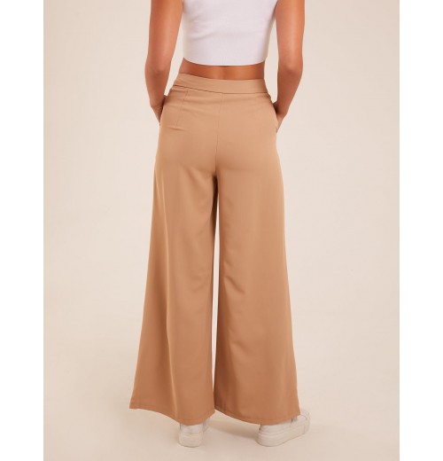 Wide Leg Palazzo Trousers