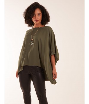 Oversize Necklace Top