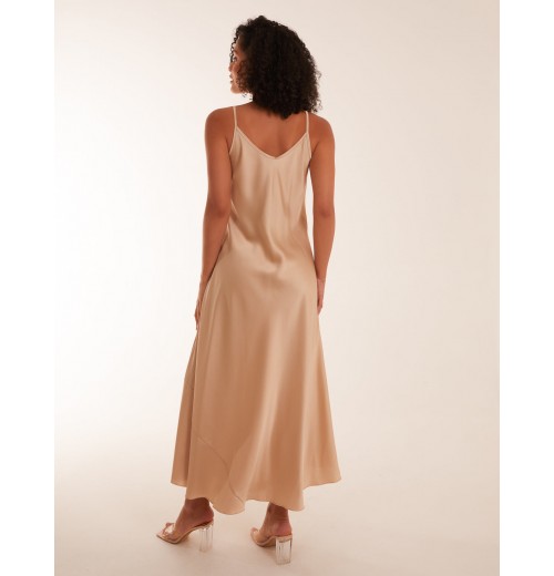 Satin Cami Maxi Dress