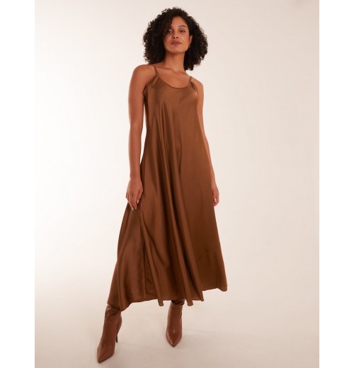 Satin Cami Maxi Dress