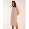 Knitted Ribbed Jumper Dress