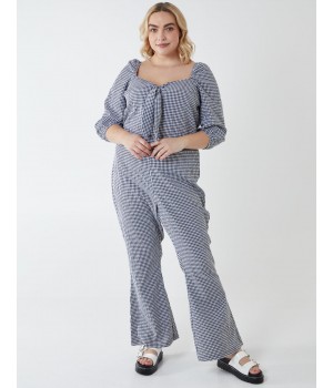 Curve Gingham Jumpsuit