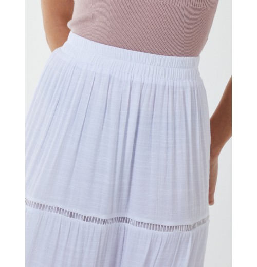 Ladder Trim Midi Skirt