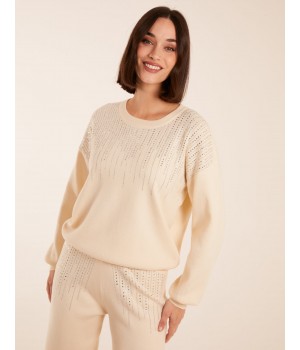 Diamante Knitted Jumper