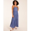 Drawstring Tier Maxi Dress