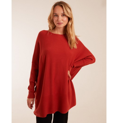 Ribbed Edge Detail Jumper