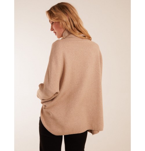 High Neck Boxy Jumper